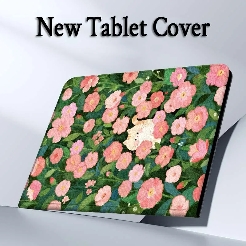 شعبية القط الفن زهرة ل Xiaoxin لينوفو الوسادة تبويب K10 K11 M10 P12 P11 برو GT Gen2 زائد الفيلق Y700 Y900 12.1 اللوحي #3