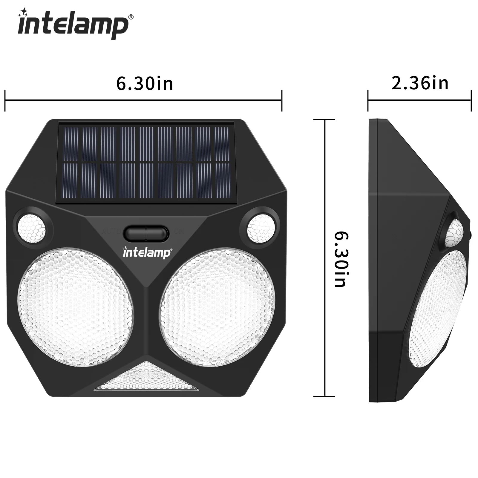 Robot Shape Solar Lights Outdoor with Motion Sensor IP65 Waterproof Super Bright Wall Lamp for Garden Yard Garage Stairs Porch