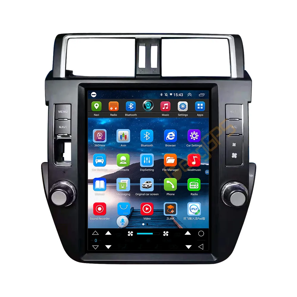 Car Radio For Toyota Land Cruiser Prado 150 2010 -2013 With Touch Screen Multimedia Video Player Navigation GPS Stereo Carplay