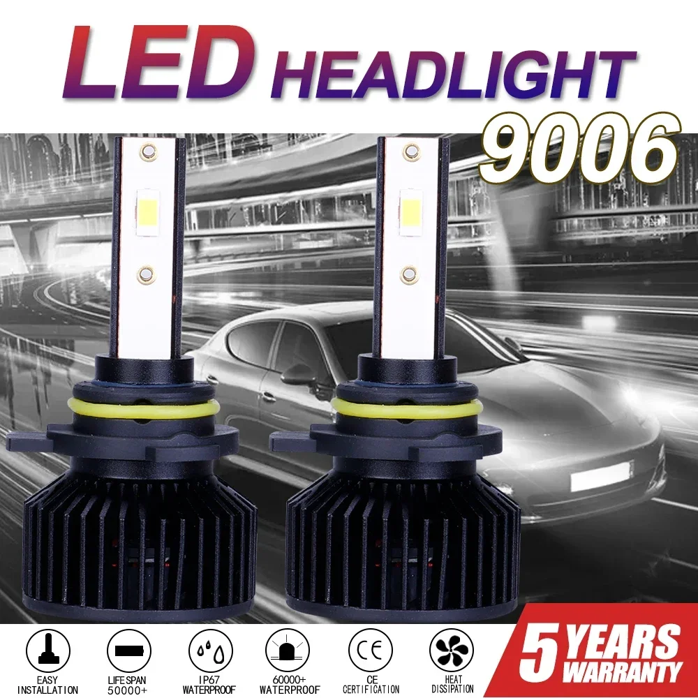 

1 Set ULTRA 56W 40000LM 6500K LED Headlight Bulbs Lamps 9003 9004 9005 9006 9007 9012 HB2 HB3 HB4 H1 H4 H7 H11 H13