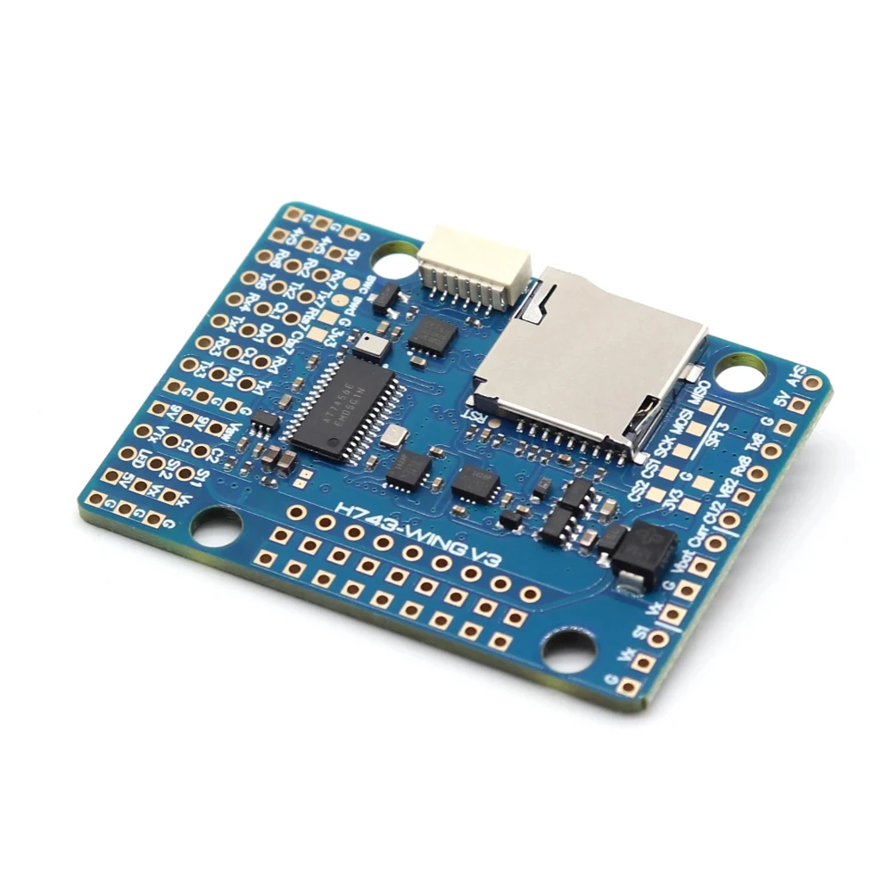 

H743-WING V3, H743-SLIM V3 BEC ICM42688P Baro OSD Blackbox F7 Flight Controller 2-8S Lipo 30.5X30.5mm