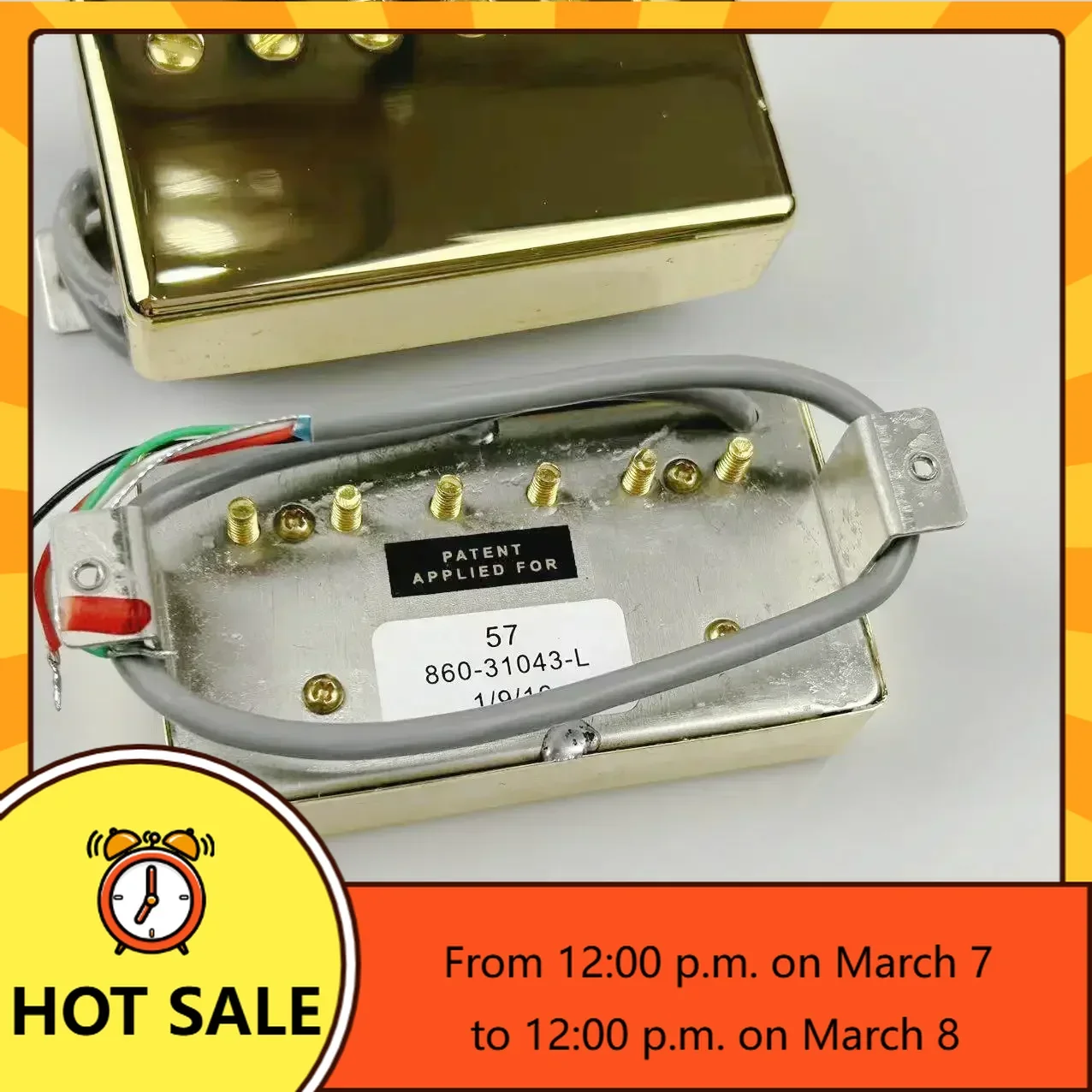 

Q-X Music Store-Guitar Pickups Alnico 2 Humbucker Pickups '57 Classic And '57 Classic Plus Electric Guitar Pickups