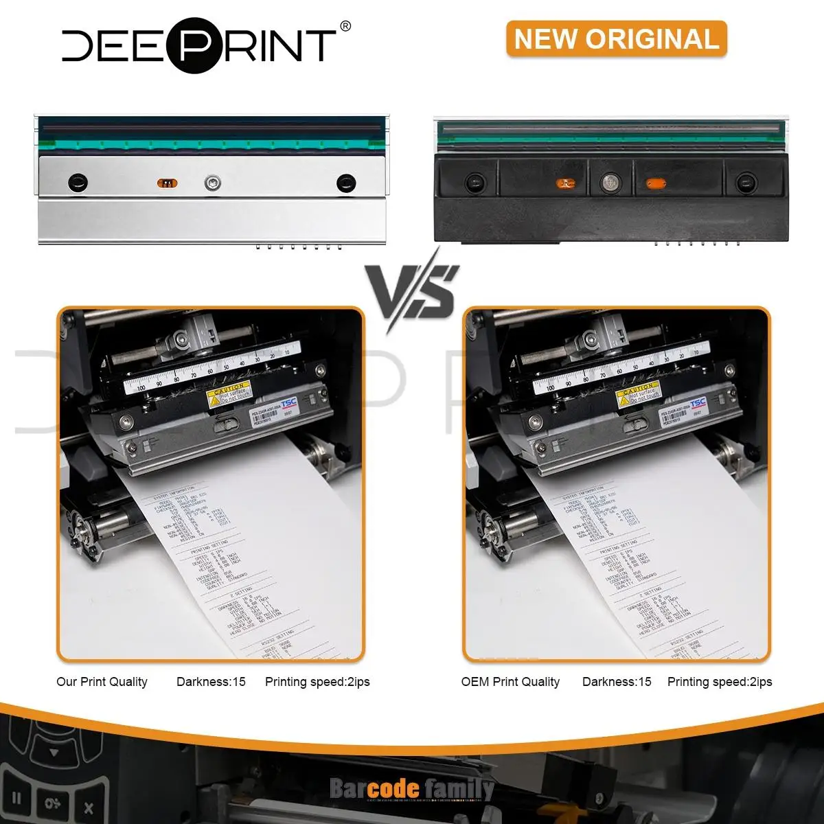 PH-PEX-2340-0001 300DPI Thermal Printhead for TSC PEX-2340L PEX-2340R PEX-2000 Printer Print Head | 3-Month Warranty
