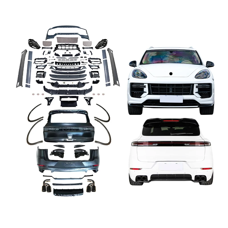 Restomod Body Kits2011-2017 Car Front Rear Bumper Led Headlight Tailgate Taillights Upgrade 2024 Car Bodykit For