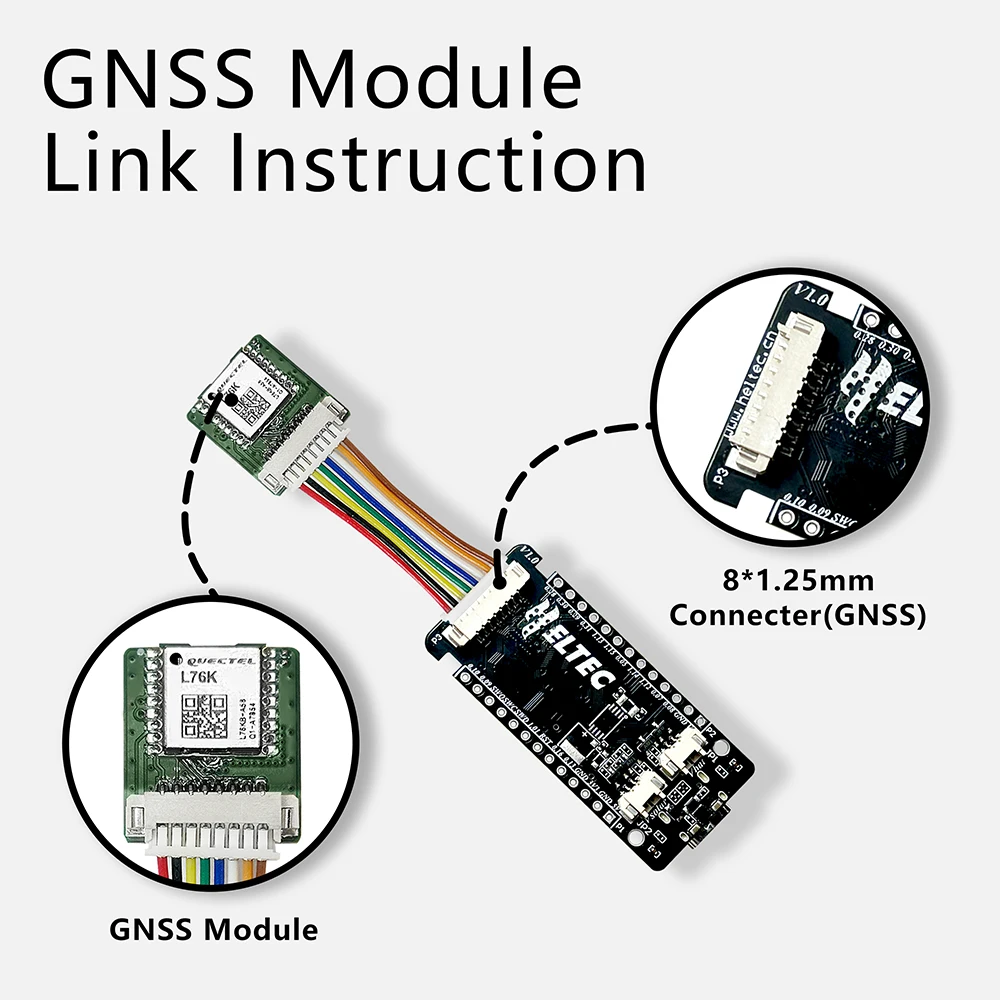 Meshtastic Nordic nRF52840 SX1262 LoRaWAN LoRa Positioning Development board Power TFT Display BLE WiFi Heltec T114 for Arduino