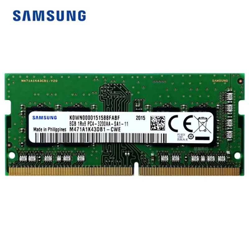 SAMSUNG DDR4 RAM 4GB 8GB 16GB 32GB Laptop Memory 2133 2400 2666