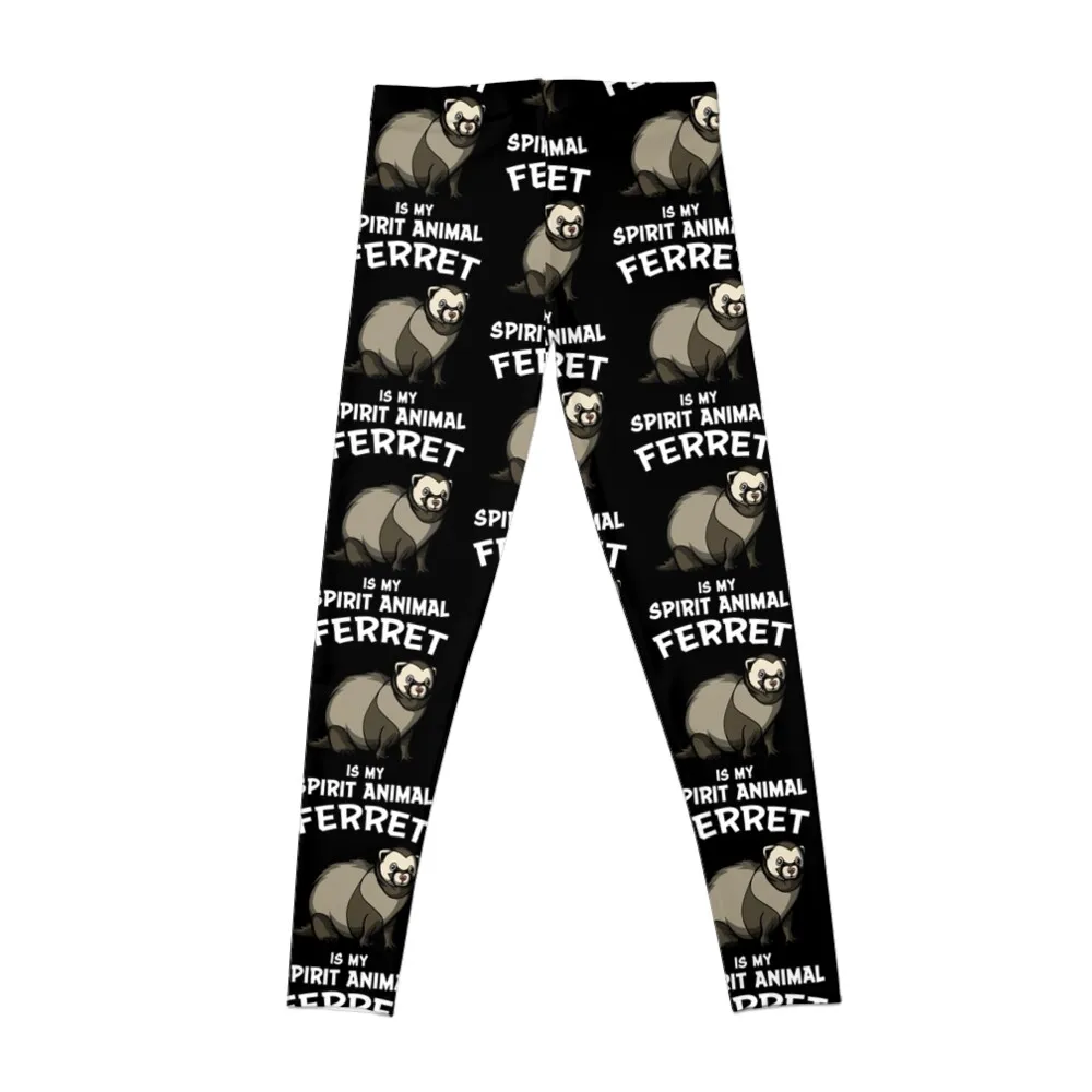 Ferret Is My Spirit Animal Leggings sports woman gym sportswear gym Womens Leggings