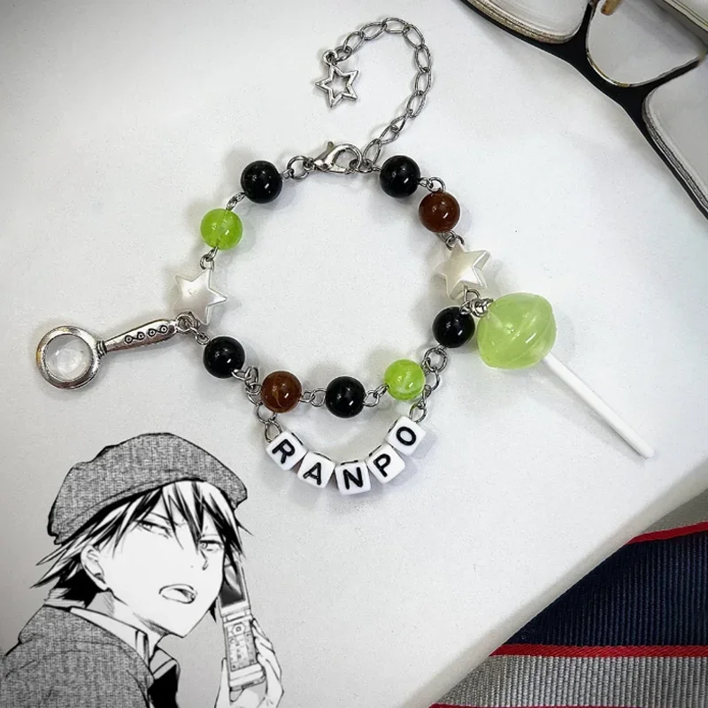 Ranpo Stray Dogs Inspired Bracelet y2k