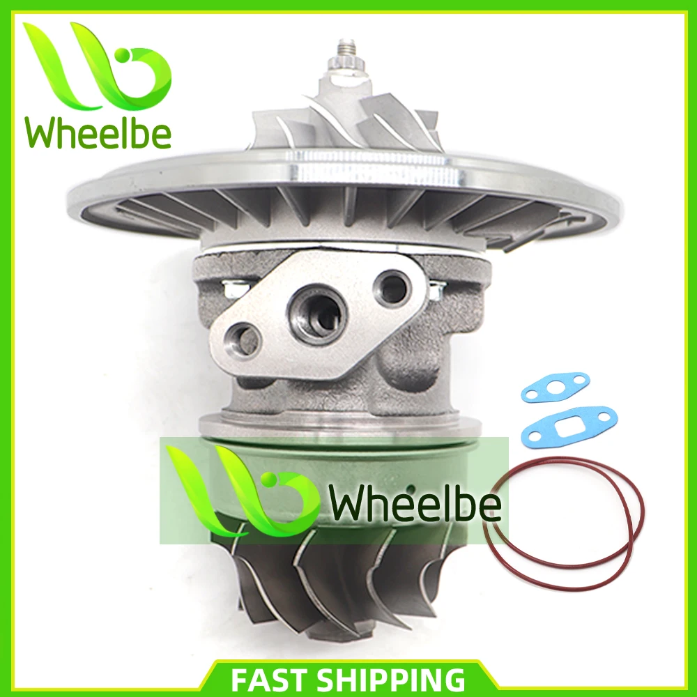 Car T3 T4 Universal Turbocharger Core Turbo For Stage III Wastegate 0.63AR V Band Flange Oil Cold 420HP 1.5L-2.5L