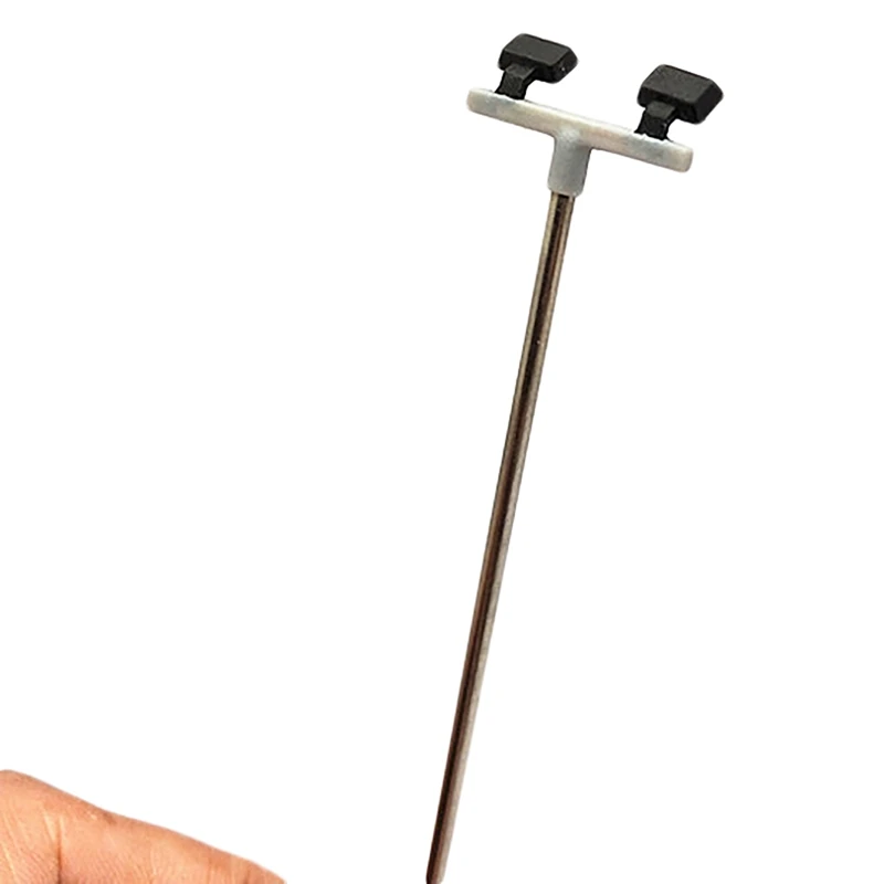 20Pcs 2LED Street Lamp 1:100 Ho Scale Street Light Scenery Mini Lamppost For Sand Table Model 2