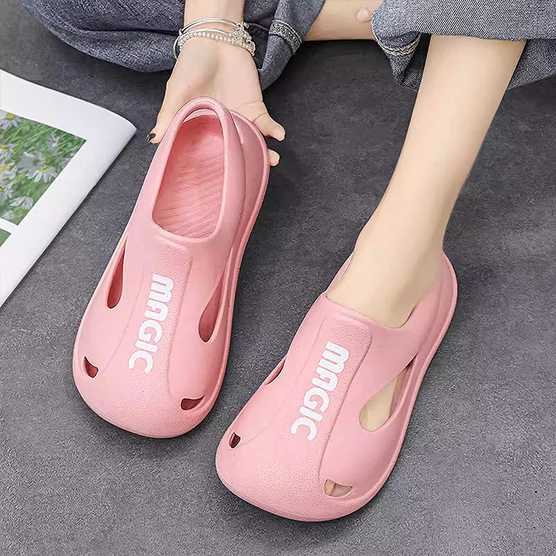 Cool Skeleton Men Slippers Punk Trend Indoor And Outdoor Non-slip Soft Summer Cloud slippers Stree Beach Sandals Slides 2023