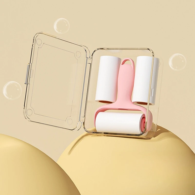 Hot-selling Mini Roller Hair Sticking Device Pet Cat Hair Sticking Device Portable Hair Removal and Hair Sticking Roller Device