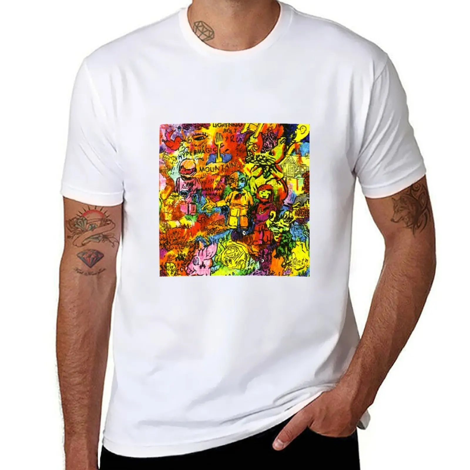 

Lightning Bolt Hypermagic Mountain T-Shirt anime tshirt t shirt man casual T-Shirt