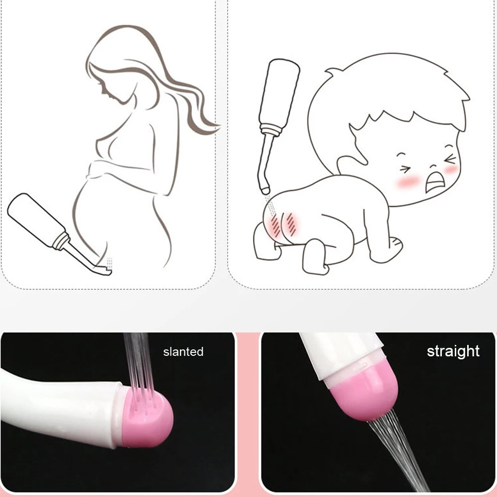 500ml Portable Bidet Spray Handheld Travel Bidet for Pregnant Women Baby Cleansing Water Washer Bottle Baby Showers Mom Bottle