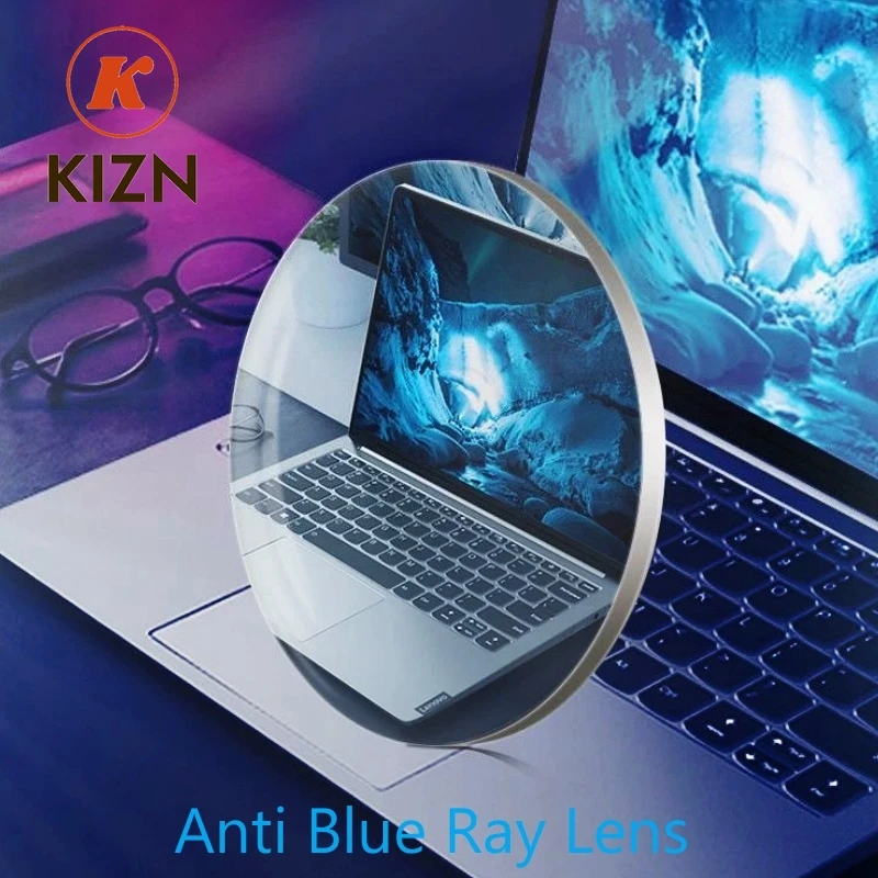 نظارات طبية دائرية للأطفال من KIZN تحجب الضوء الأزرق UV400 لقصر النظر مد البصر نظارات صيغة للأطفال 31002