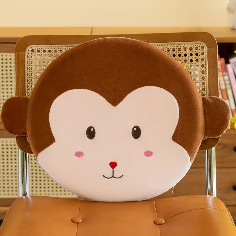 Universal Cartoon Animal Dog Cat Chair Cushion Comfortable Thick Seat Pads Soft Tatami Mat For Office Student Dormitory Car