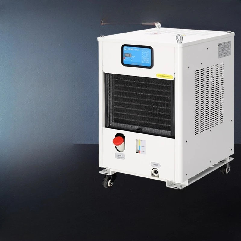 numerical control machining center CNC spindle cooling electromechanical, spindle special engraving oil water cooler