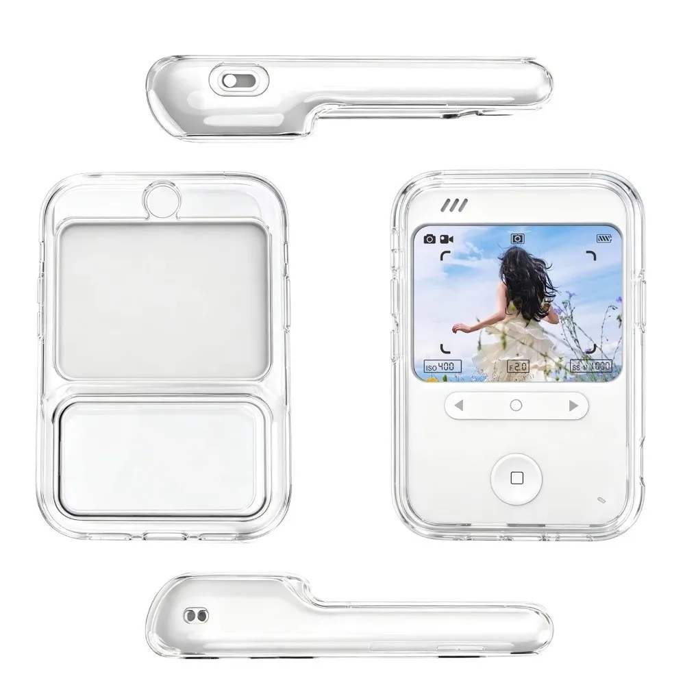 TPU Camera Protective Case Transparent Drop Resistant Camera Cover Soft Shell Shock Resistant Camera Soft Case For Godox C100