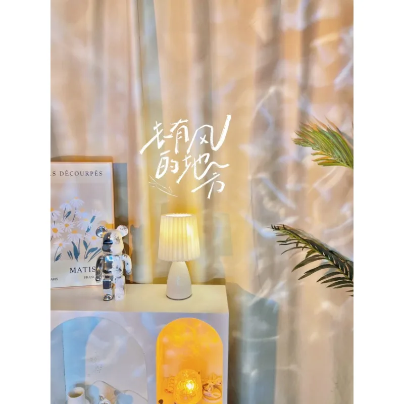 Water pattern ambient light projection live broadcast background light sunset light home bedroom network red decorative
