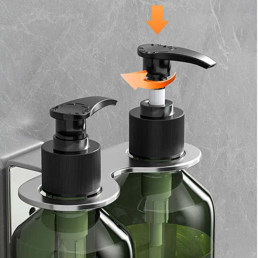 

Многоразовый настенный дозатор мыла, пластиковый насос для сверления, пресс для бутылок, дозатор геля для душа из нержавеющей стали