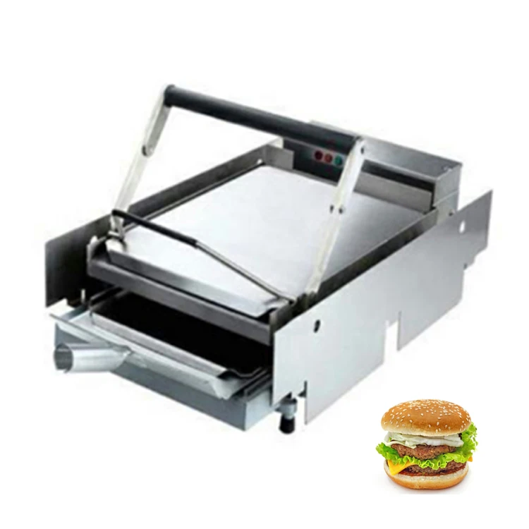 Commercial Table Top Electric Mcdonald's Burger Bun Toaster for Restaurant