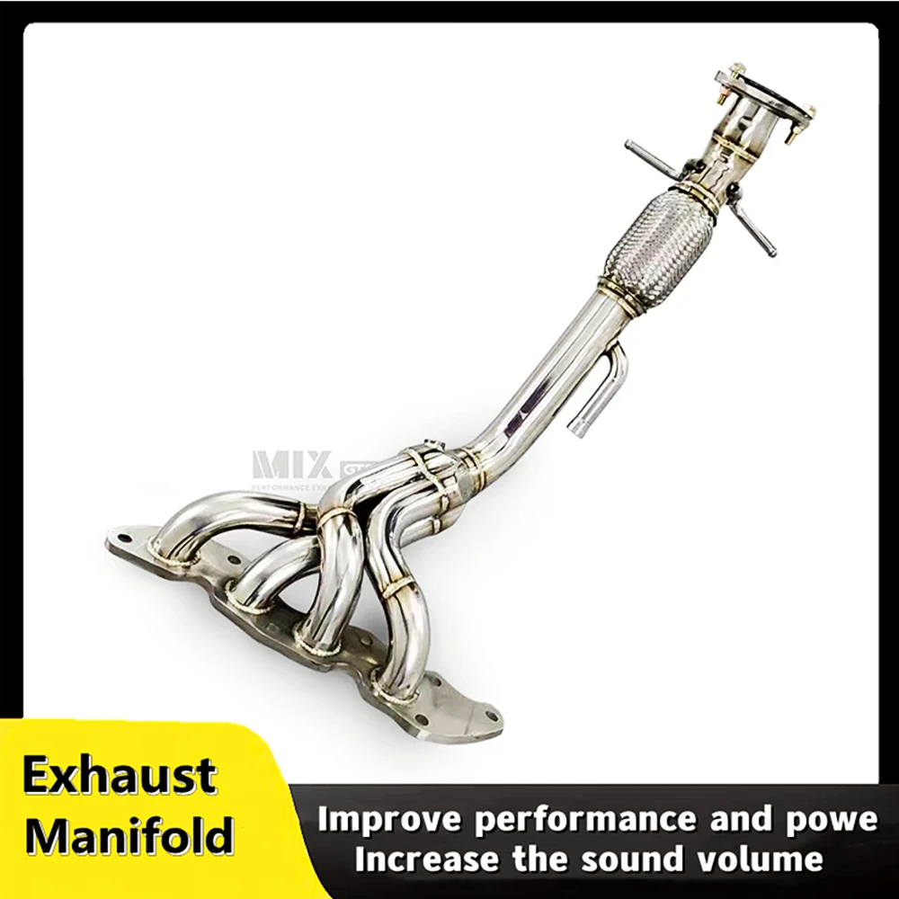 High Performance Exhaust Manifold for Ford Focus MK3 2.0L 2012-2018 Auto Part Head Section Downpipe Performance Car Modification