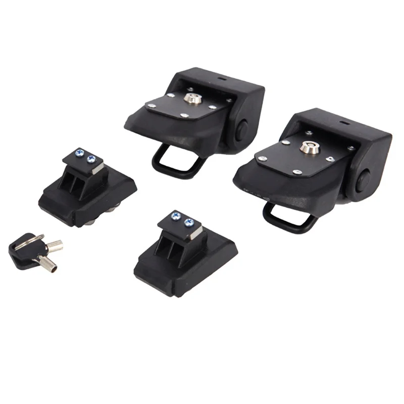 

OB-2PCS Locking Hood Catch Bonnet Latch With Key Kit Abs+Metal Durable And Anti-Rust Fit For Wrangler Jl 2018-2020 MGO3