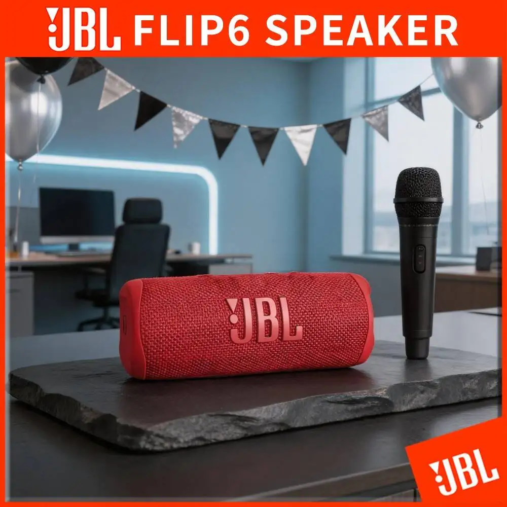 JBL FLIP6 Deep Bass Outdoor Bluetooth Speaker IP67 Waterproof Dustproof 12 Hour Battery Life Rechargeable Battery