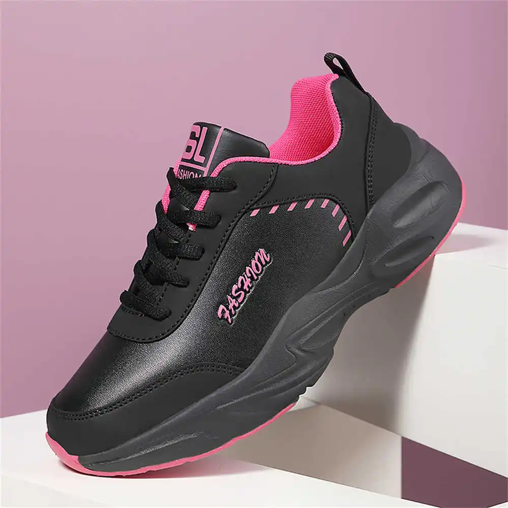 40-41 Thick Heel Particular Woman Shoes Flats Women's Walking Tennis Adult Sneakers Sport 2024 Sporty Pie Sapatos Items