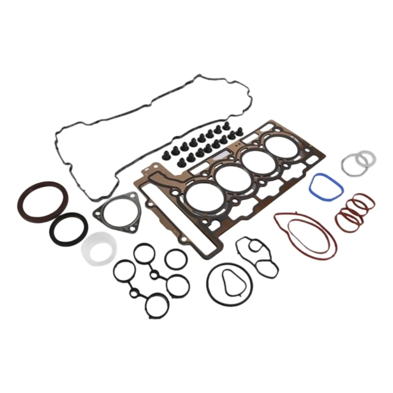 31BC Cylinder Head Gasket Set with Engine Seals 60924414687 0197P8 Repair for RCZ 3008 308CC 408 508 C5 EP6 1.6T Listed Seal