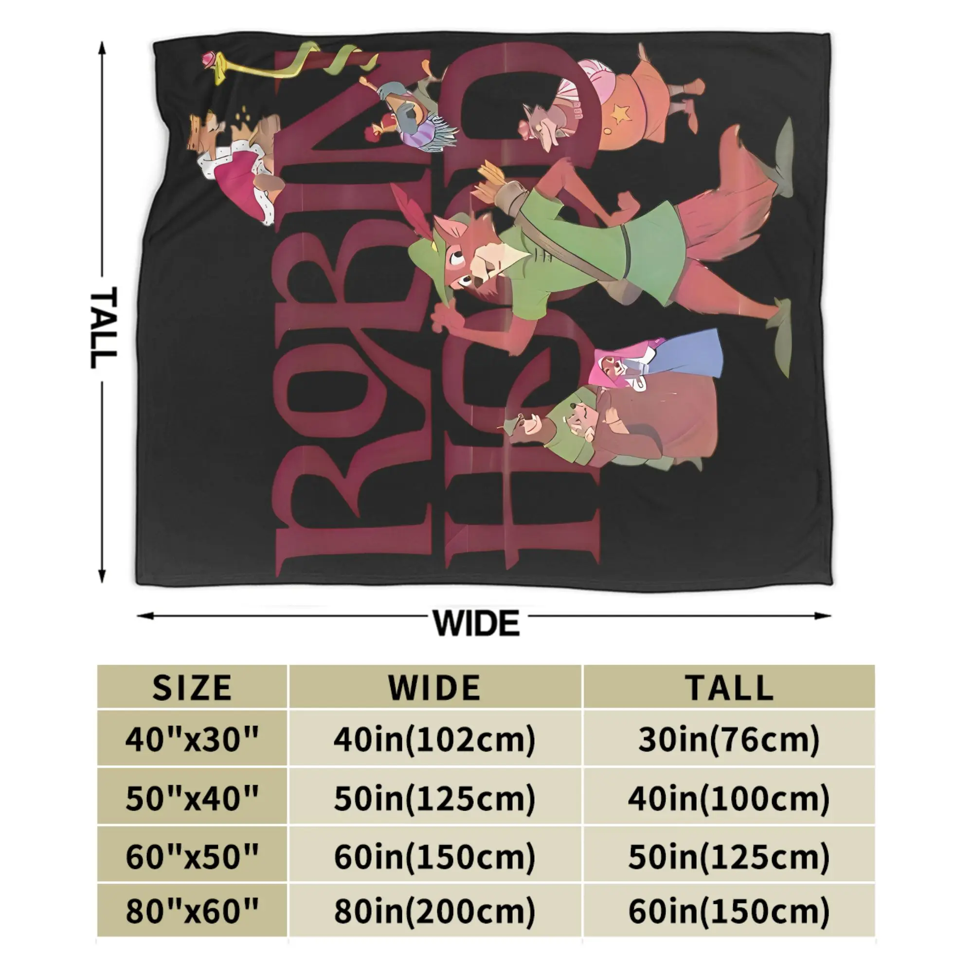 بطانيات روبن هود آند ليتل جون، بطانيات رمي غامضة كرتونية، سجادة سفر على شكل طائرة، مفارش سرير ناعمة ودافئة قابلة للتنفس #6