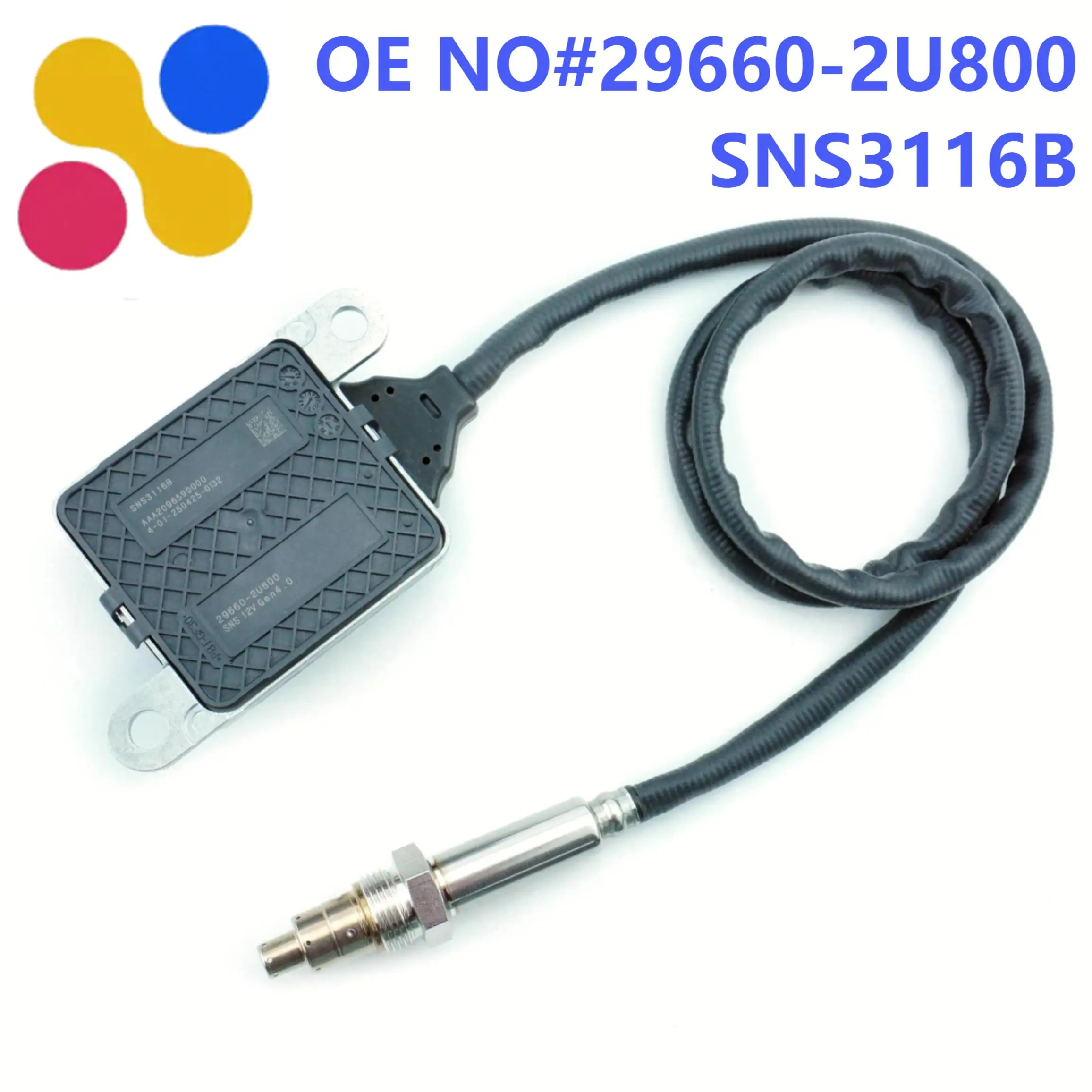 Nitrogen Oxide Sensor NOx Sensor 29660-2U800 For 2020-2023 HYUNDAI TUCSON MK4 1.6DIESEL 296602U800 SNS3116B AAA2096590000