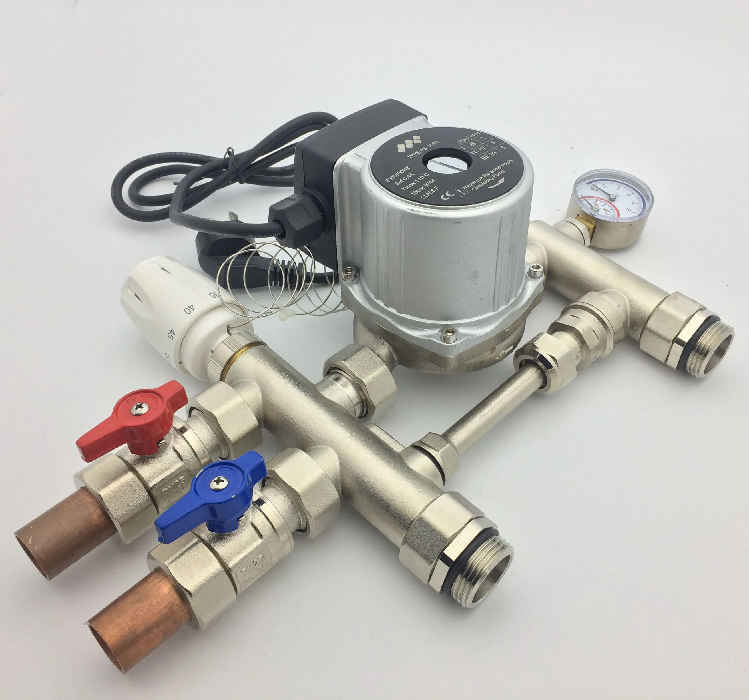 Hrale Water Mixture Pump Kit Underfloor Heating System pex Manifold