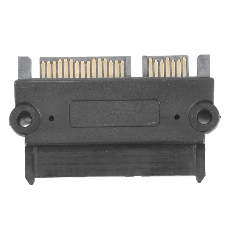 AY14 -SATA 22P 7 + 15 Male To SATA 22Pin Female Convertor Adapter