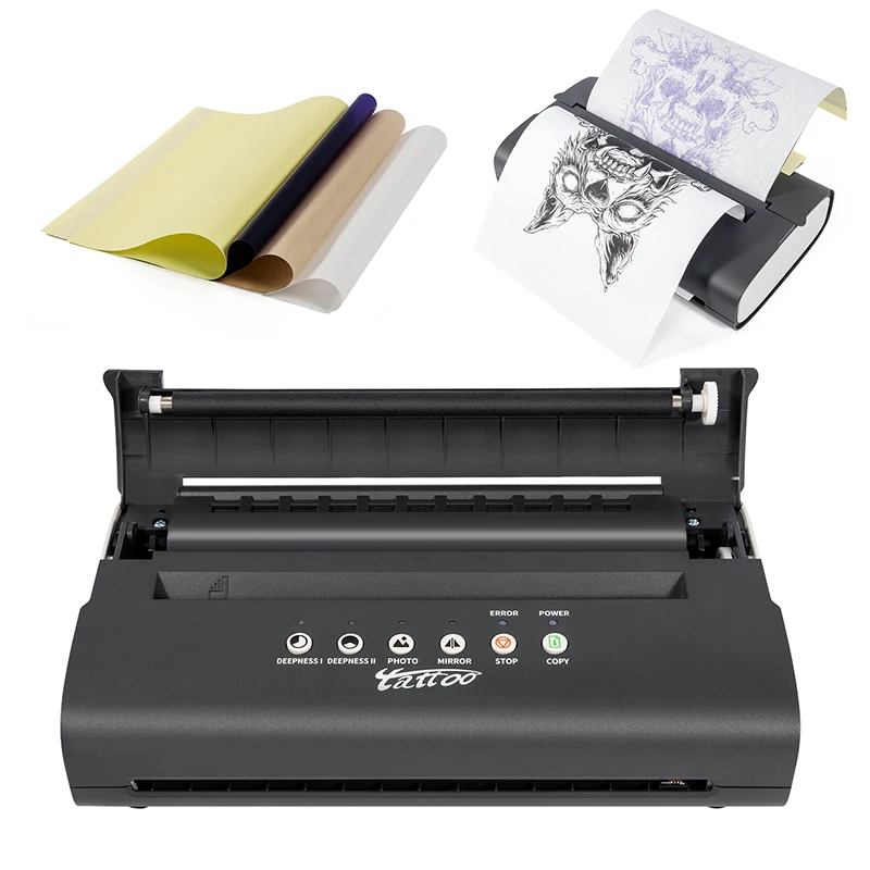 Tattoo Photo Copy Drawing Printing MT200 Tattoo Stencil Printer Machine Transfer Thermal Copier view 4