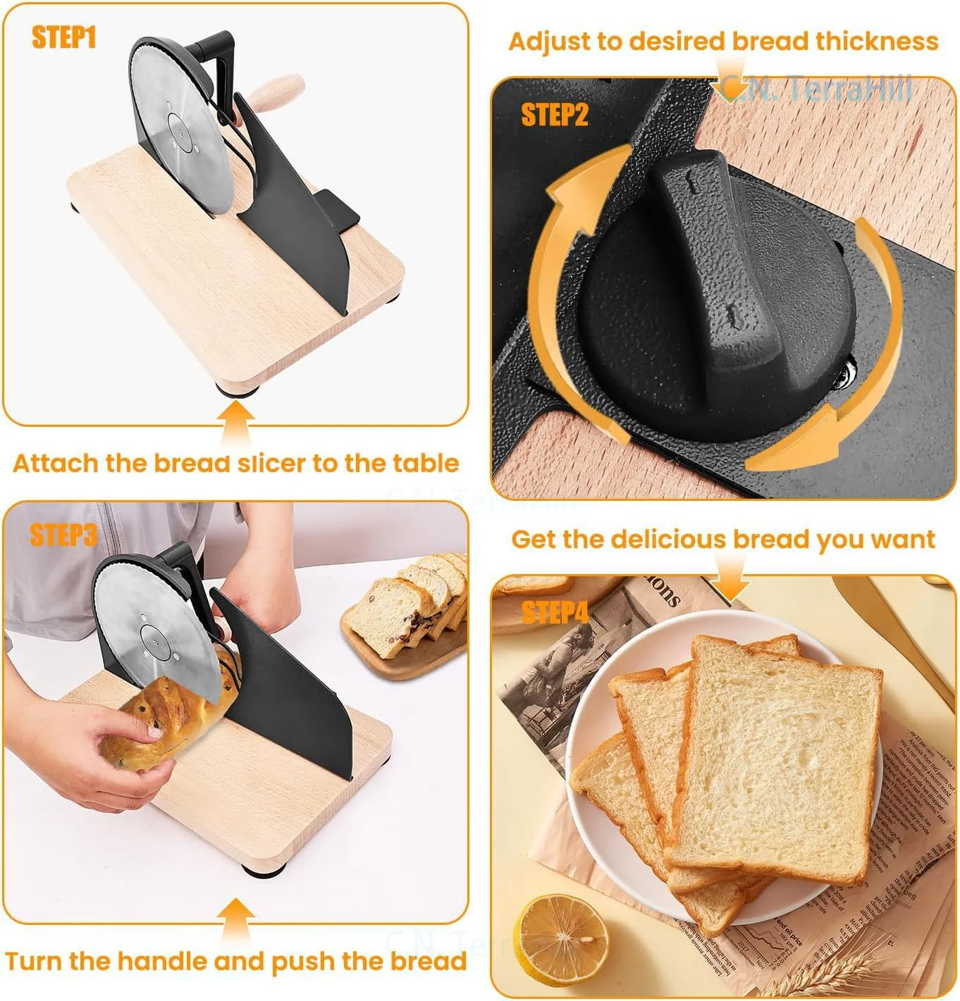 Affettatrice Manuale per Pane, - Frozen Meat Slicer Manual recensione e prezzo