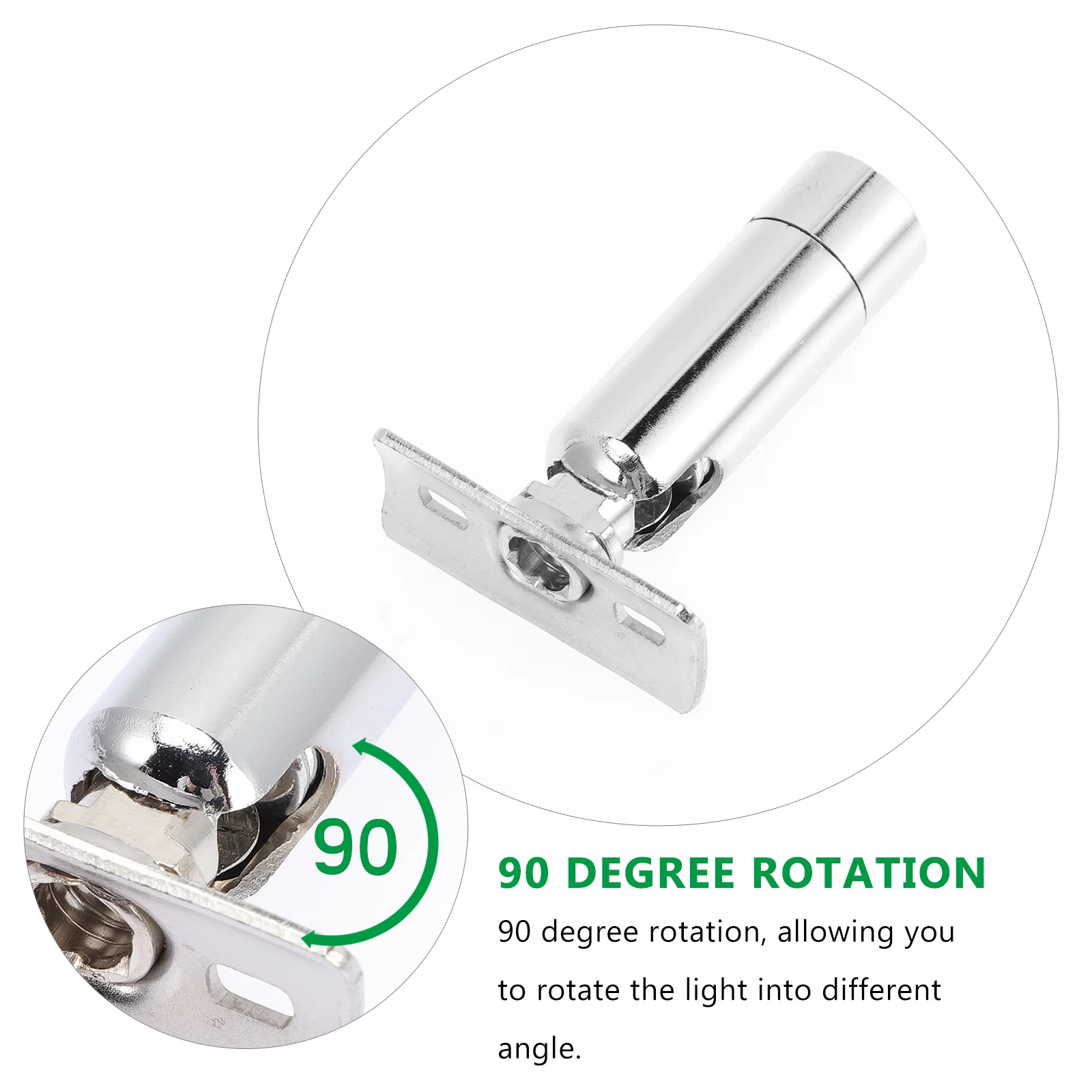 

2Pcs Universal Ceiling Adapter Adjustable Light Socket Extender with 360 Degree Rotation for Sloped Ceiling Bathroom Lights