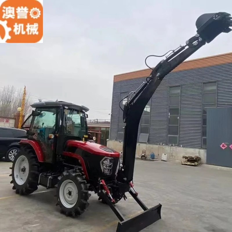 Mini Farm Tractors for Sale Conquer Any Terrain Factory 4Wd 4X4 50Hp 60Hp 70Hp 80Hp 90Hp 100Hp Agriculture