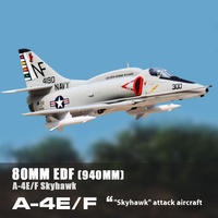 Freewing   Flying Wing Model A-4e/F Skyhawk 80mm Ducted Jet Carrier Based Attack Aircraft Assembled Fixed Wing Model