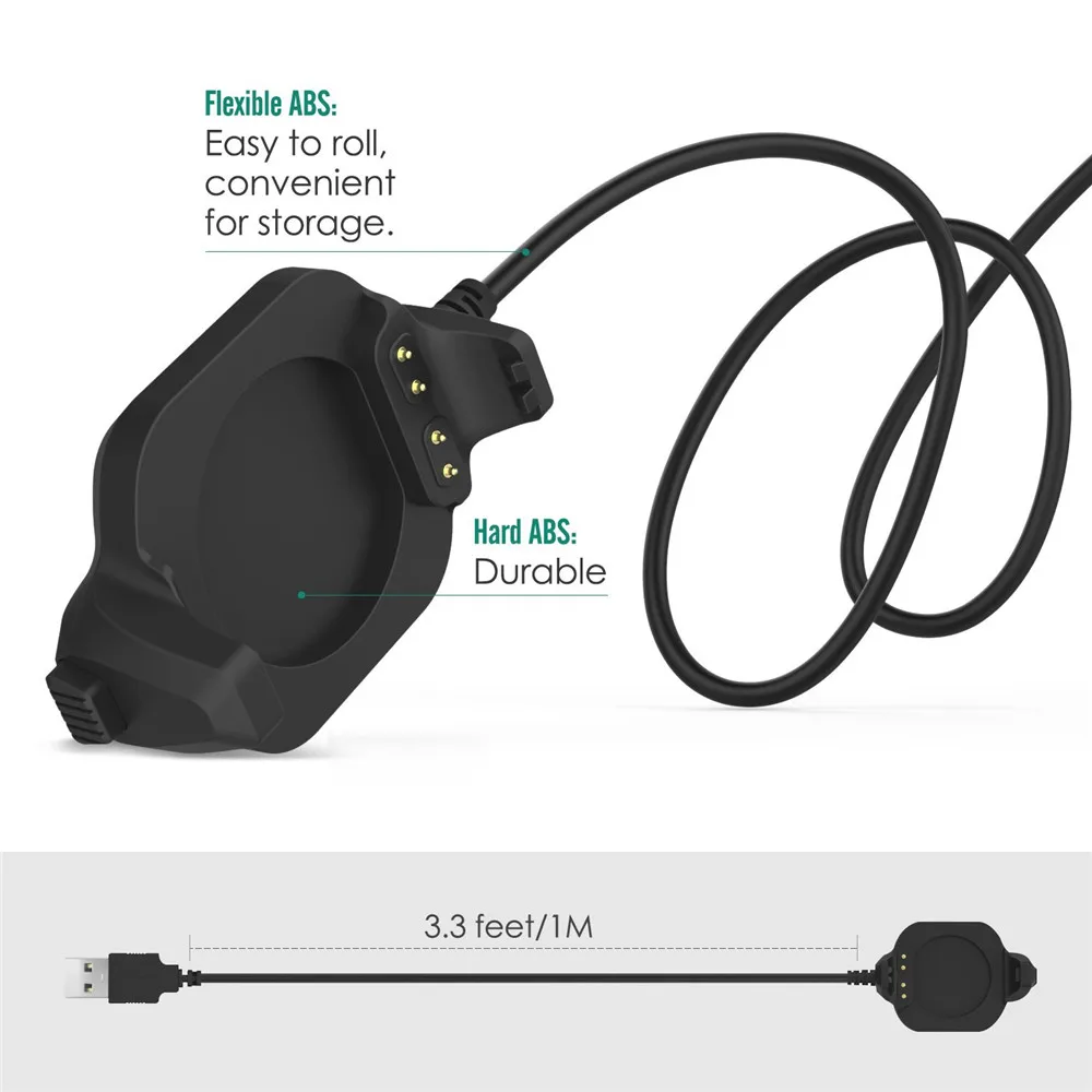 Ładowarka AED7-USB Kabel z klipsem do ładowania do zegarka GPS Garmin Forerunner 920XT Multisport