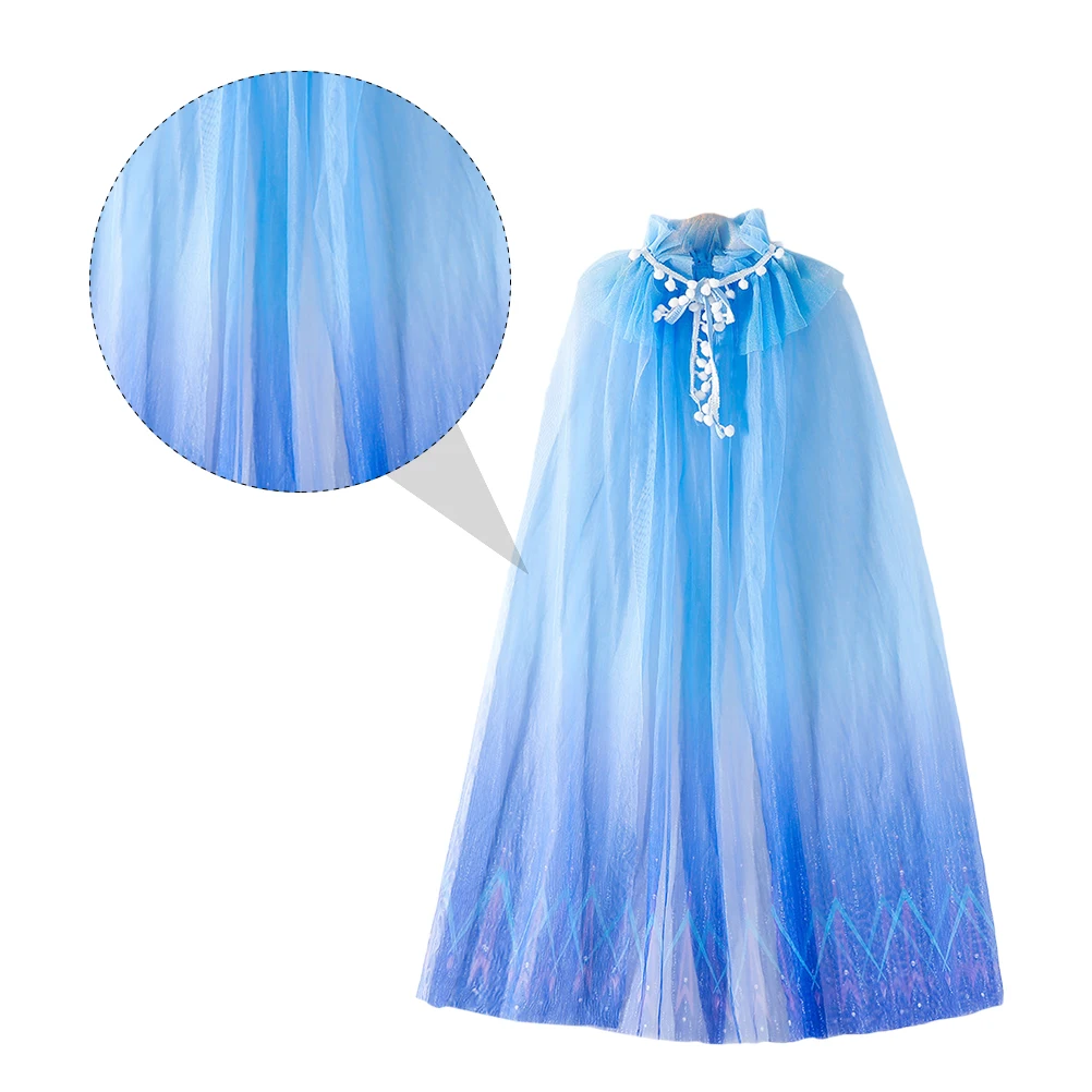 

120-150cm 25kg Cape Cosplay Costume Party Cloak Windproof Fashion Shawl for Birthday Masquerade High Quality Elegant Net