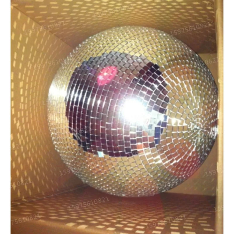 

80CM100cm 1.2m silver specular reflection glass ball