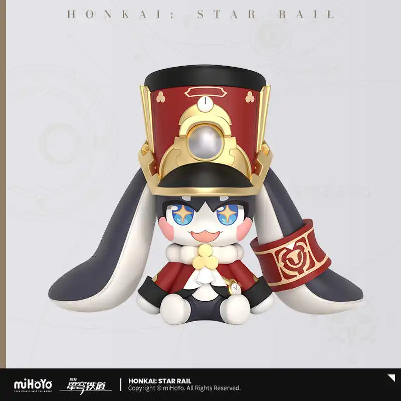 Official Honkai: Star Rail Sparkle Pom-Pom Conductor Rabbit  PVC  Figurine Anime Figure Model Statue Doll Game Toys Ornament Kid