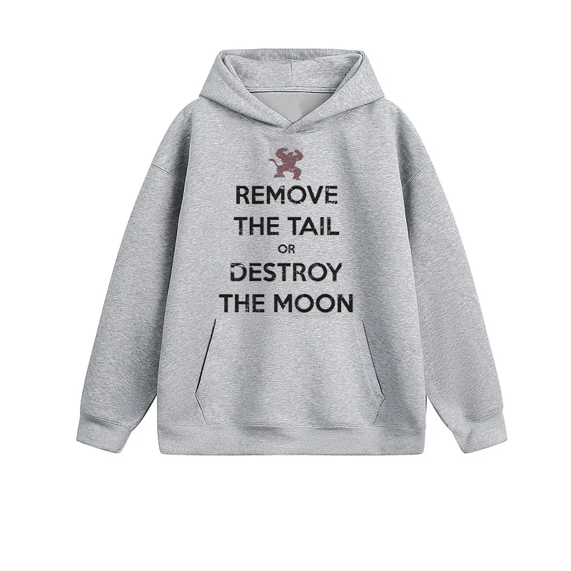 ドラゴンボール「尾を切るか月を破壊するか」引用グラフィック パーカー スウェットシャツ プルオーバー ストリートウェア 秋冬 Y2k トップス