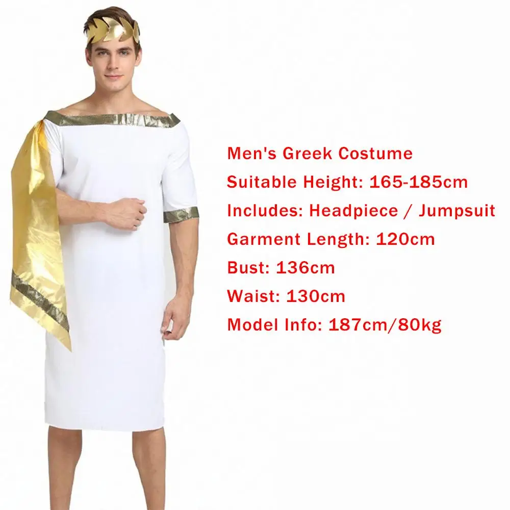 Toge Grecque Homme avec Cape sur l'Épaule – photo 1