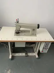 Ultrasonic roller sewing welding machine non -woven, nylon fabric,Polyester cloth, PVC film  welding machine can cut the Surplus