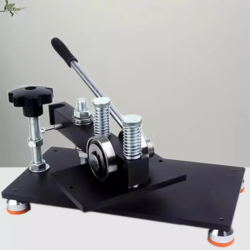 Prensa de brazo basculante Máquina cortadora compacta Máquina cortadora de cuero 180*120 Máquina troqueladora manual