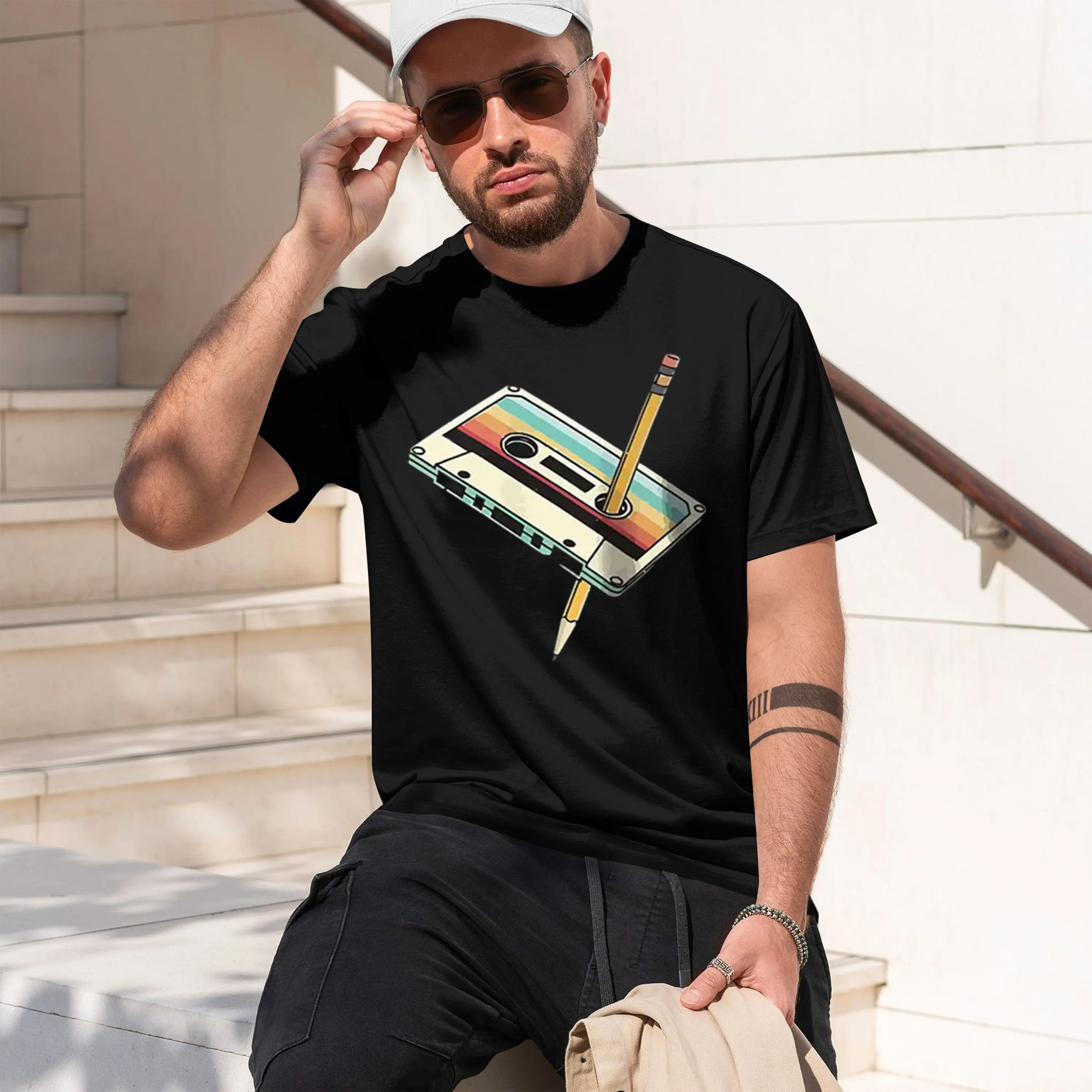 Summer Best-selling Discounted T-shirts, with Round Neck and Printed Design Suitable for Both Men and Women Casual Wear T-shirts