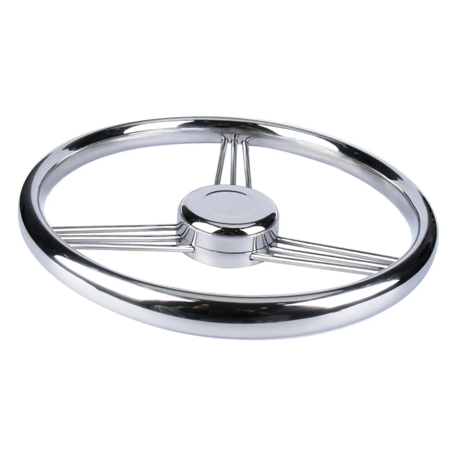 

Boat Steering Wheel 9 Spokes High Performance Easy Installation 34.3cm Dia Accessories for Outdoor Activities Ships Water Sports