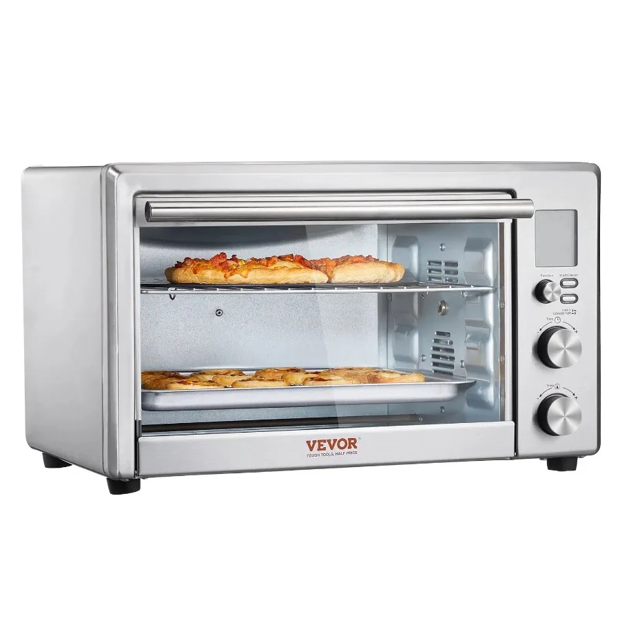 

Countertop Convection Oven 28L Toaster Baker 10IN1 1800W for Home Use